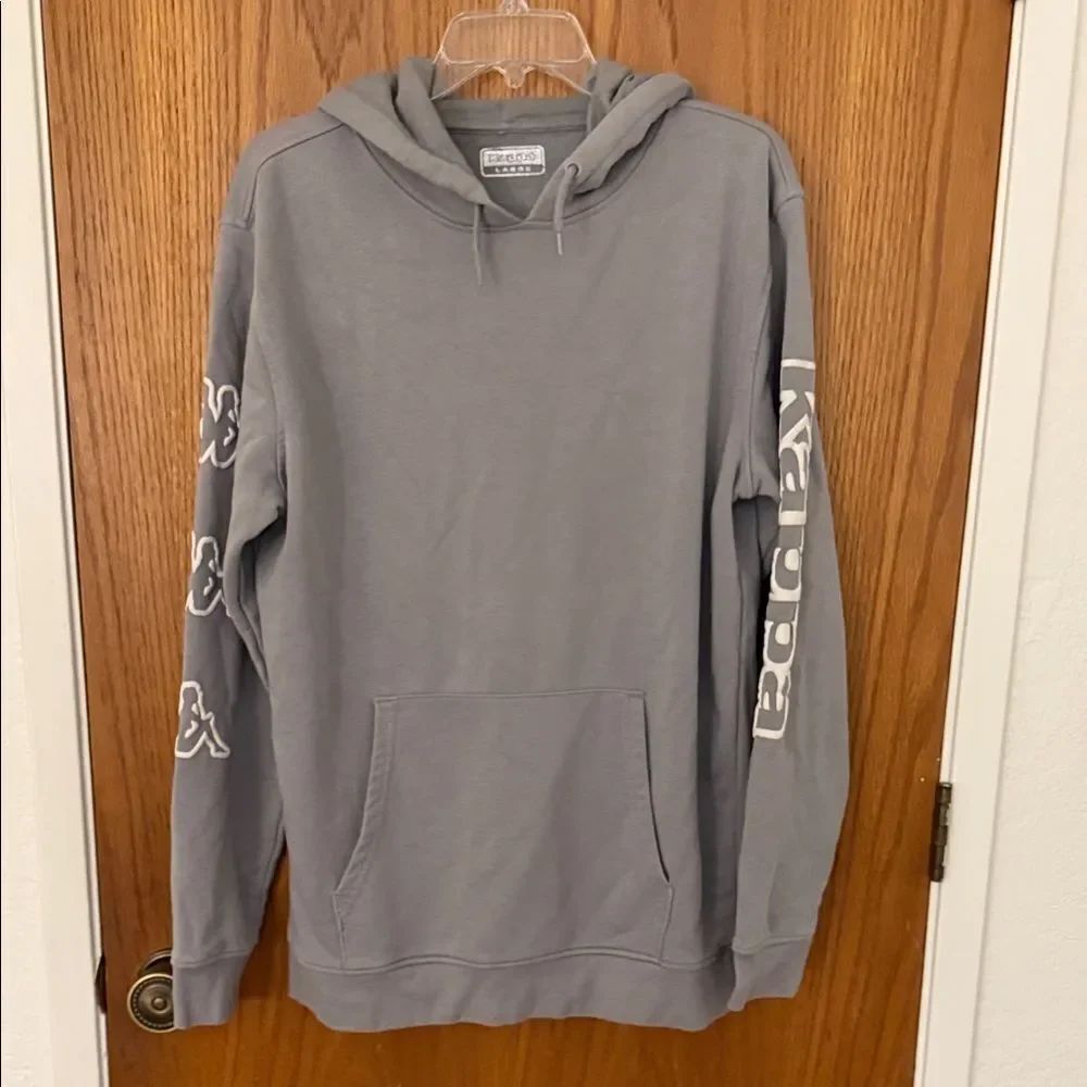 Kappa Charcoal Hoodie for Men